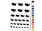 USA United States of America Solid Temporary Tattoo Water Resistant Fake Body Art Set Collection